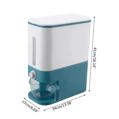 Rice dispenser with measuring cup - Prozone