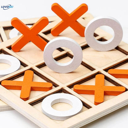 Wooden Tic TAC Toe Game - Prozone
