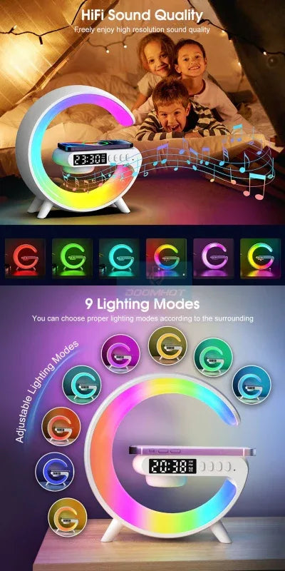 G shaped lamp bt 2301 portable speaker - Prozone