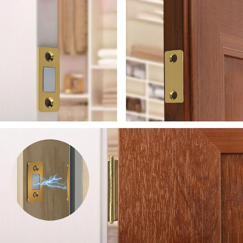 2pcs Set Strong Magnetic Door Closer Punch Free