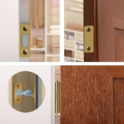 2pcs Set Strong Magnetic Door Closer Punch Free