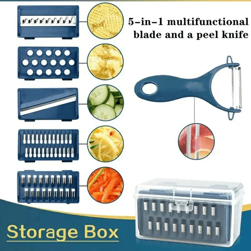 6 in 1 multifunctional vegetable cutter slicer - Prozone