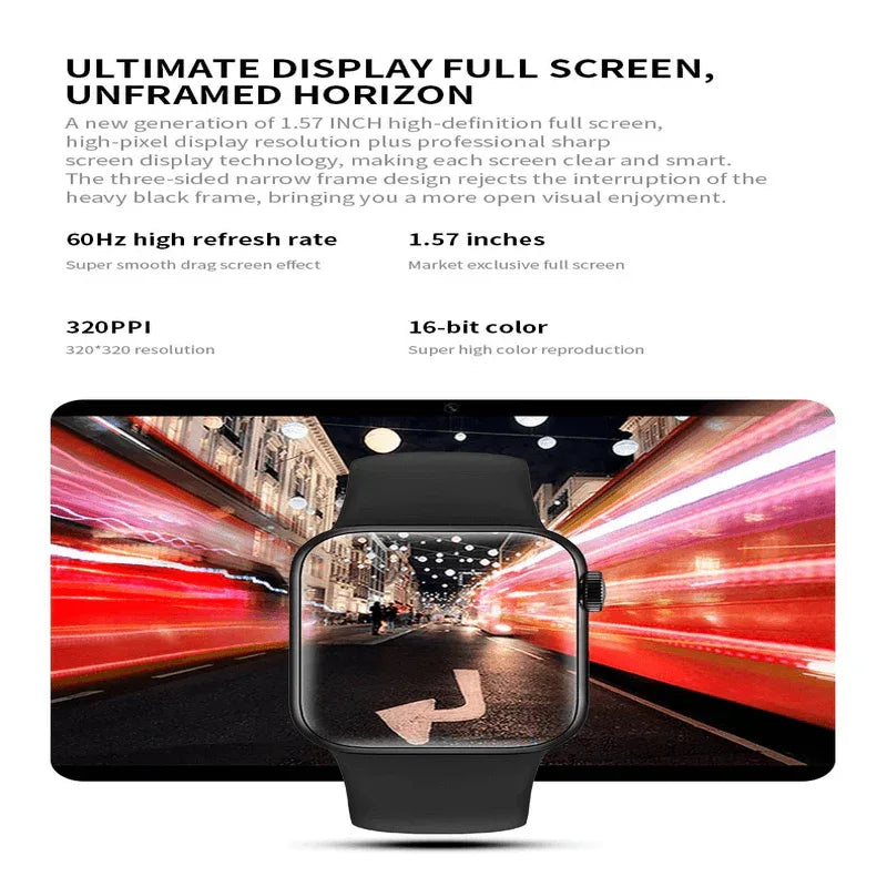 Hw12 smart watch 1.57inch square screen - Prozone