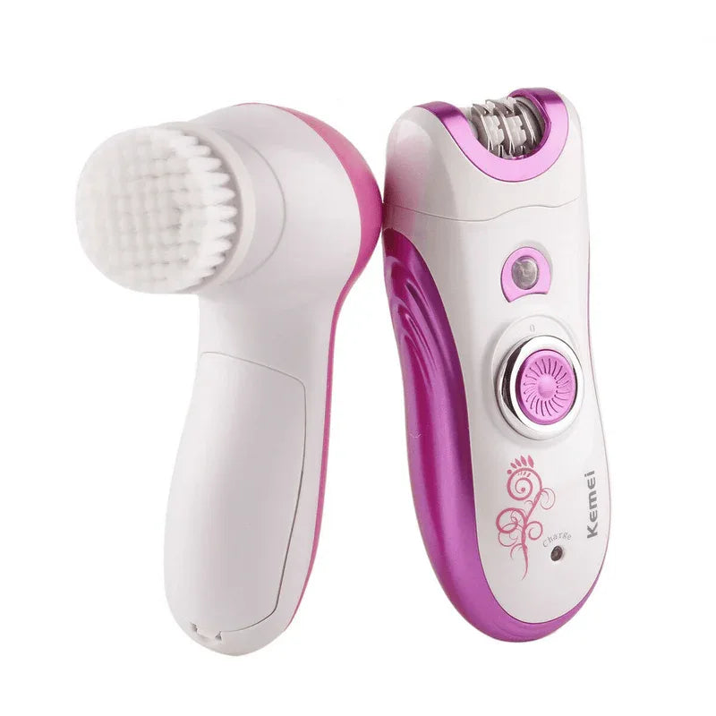 Kemei km-3066 6 in 1 rechargeable epilator - Prozone
