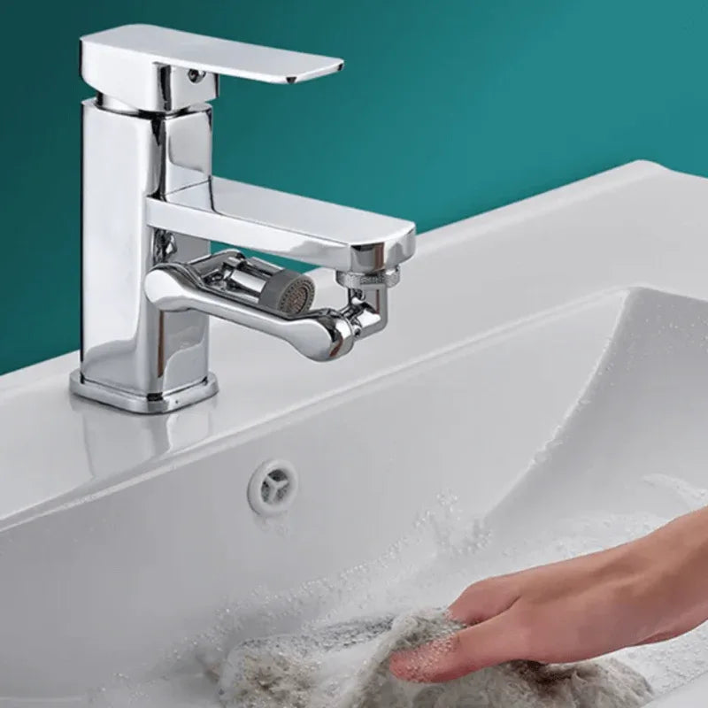 Rotating 1080° degrees water faucet tap plastic extender 2 modes - Prozone