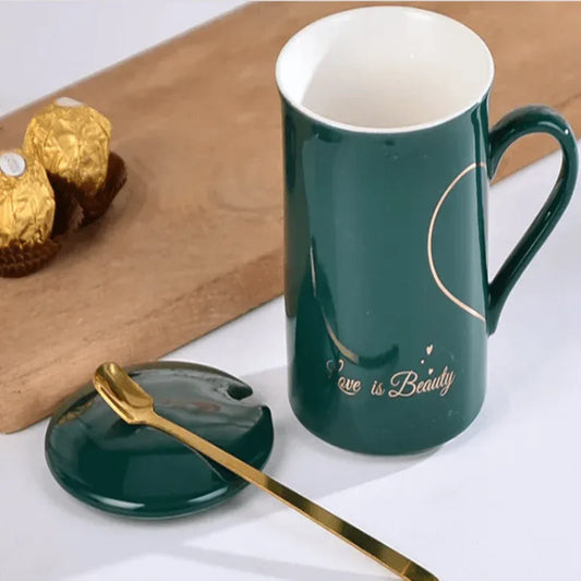 Love sign ceramic couple mug set - Prozone