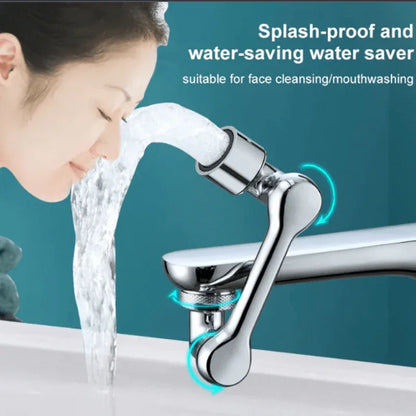 Rotating 1080° degrees water faucet tap plastic extender 2 modes - Prozone