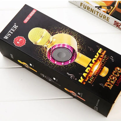 Ws-668 usb speaker player ktv singing microphone bluetooth mic - Prozone