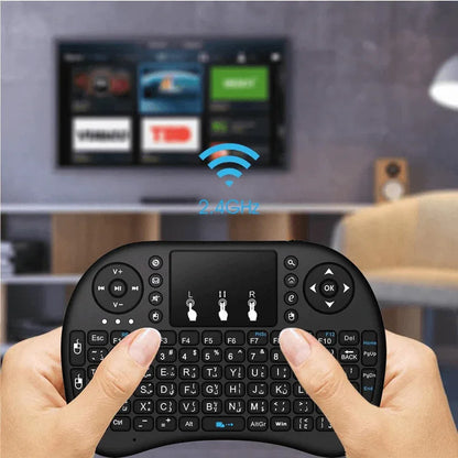 3 colors backlit mini wireless keyboard with touchpad - Prozone