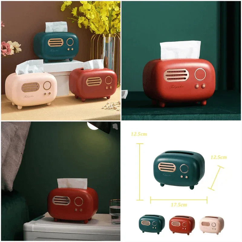 Retro radio tissue box - Prozone