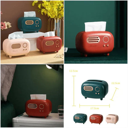 Retro radio tissue box - Prozone