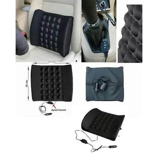 Car back seat massager with vibrator - beige - Prozone