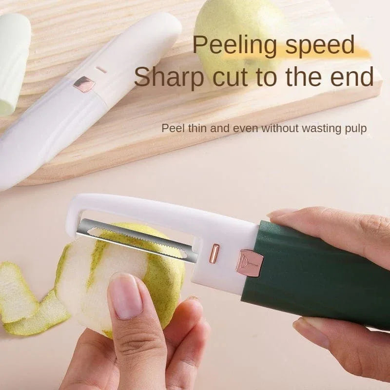 2in1 fruit peeler knife stainless steel - Prozone