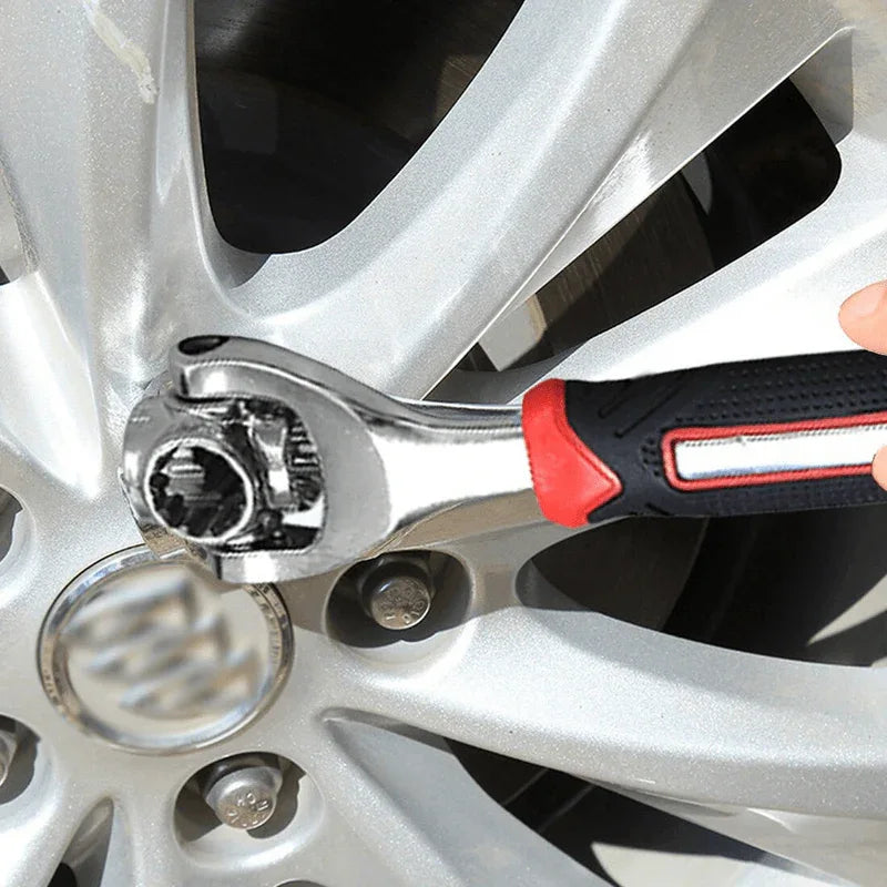 48 in 1 tiger wrench tool socket works with spline bolts - Prozone