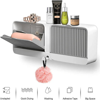 Wall mounted double sided soap box - Prozone