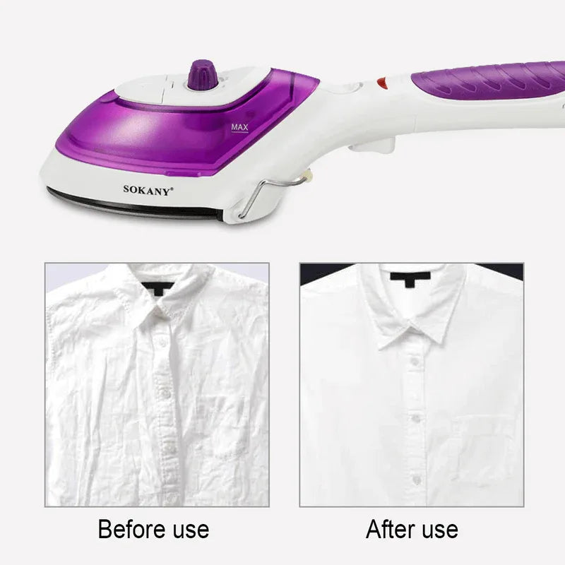 Sokany 888 portable garment steamer for home and travelling - Prozone