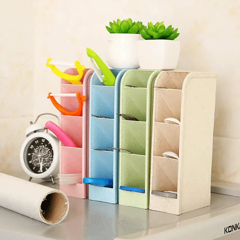 Desktop plastic pen holder storage organizer tray - Prozone