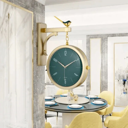 Double sided luxury wall clock - Prozone