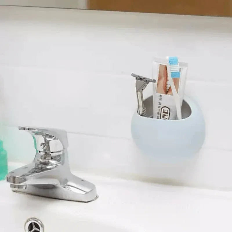 Bathroom toothbrush holder sink organizer - Prozone
