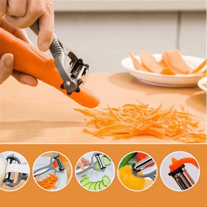 360 degree rotary kitchen tool vegetable fruit peeler - Prozone
