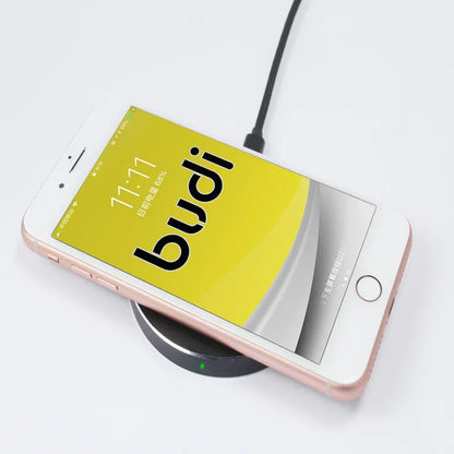 Budi wireless metal charger 10 w for mobile devices - Prozone