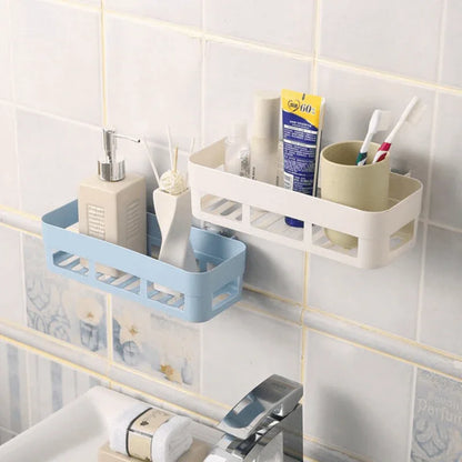 Multipurpose bathroom shelf wall holder storage rack - Prozone