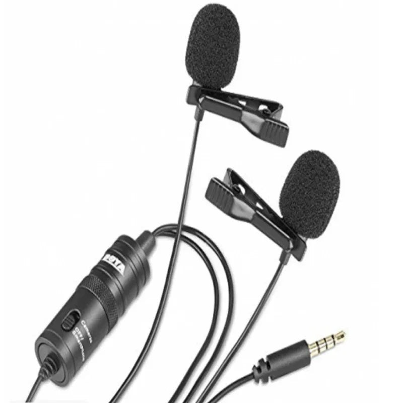 Boya by-m1dm dual lavalier universal microphone - Prozone