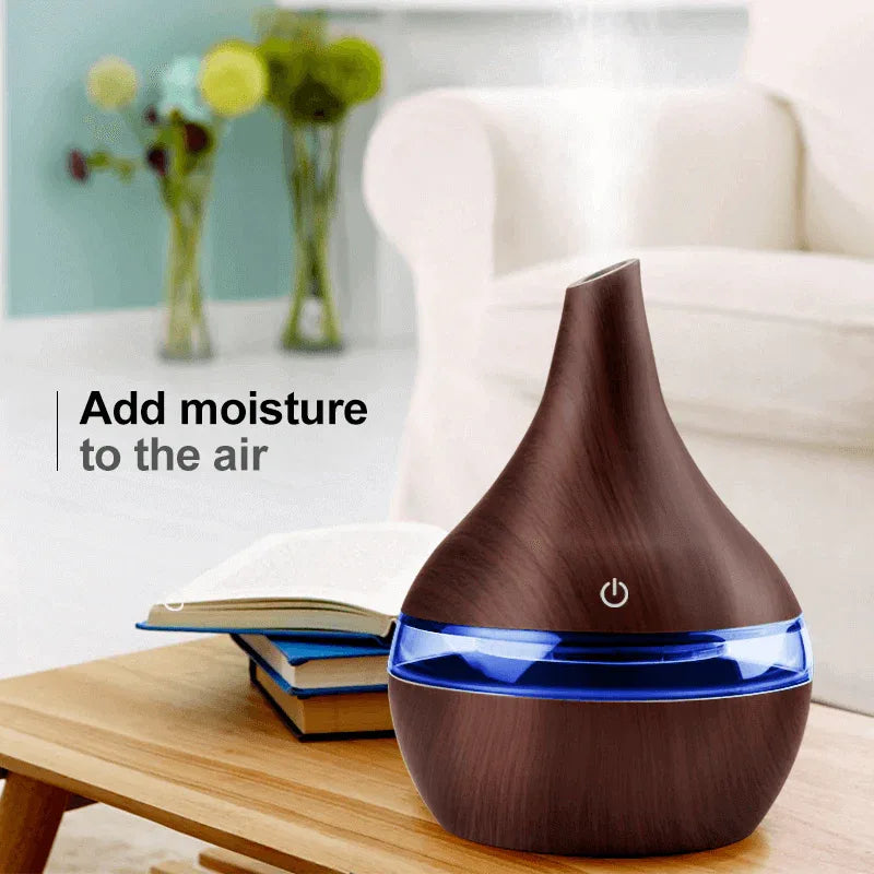 Ultrasonic personal wooden humidifier - Prozone