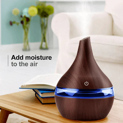 Ultrasonic personal wooden humidifier - Prozone