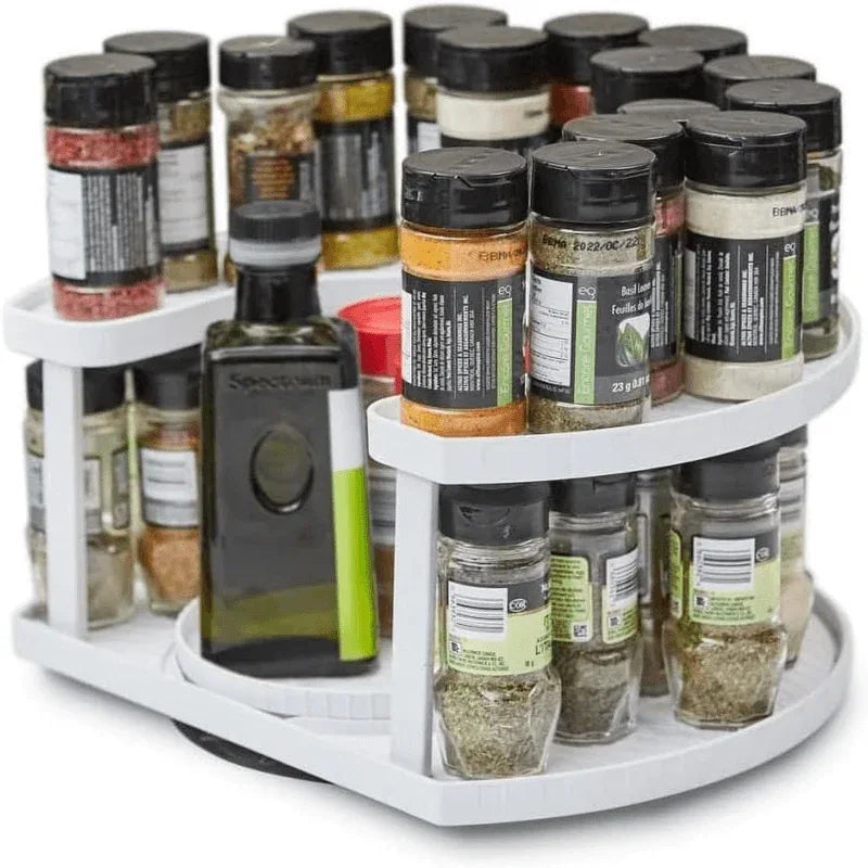 Spice spinner two-tiered spice organizer - Prozone