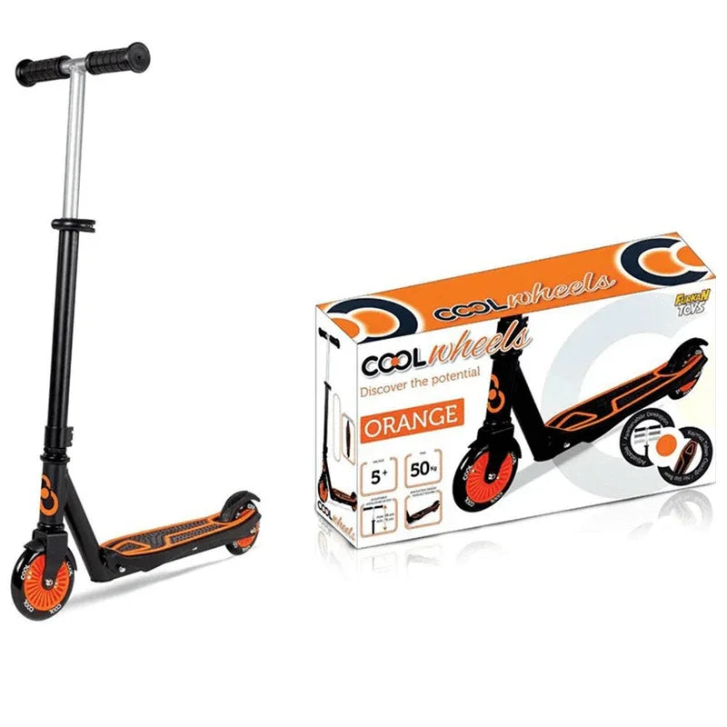 Foldable 2 wheels front led kids scooter - Prozone