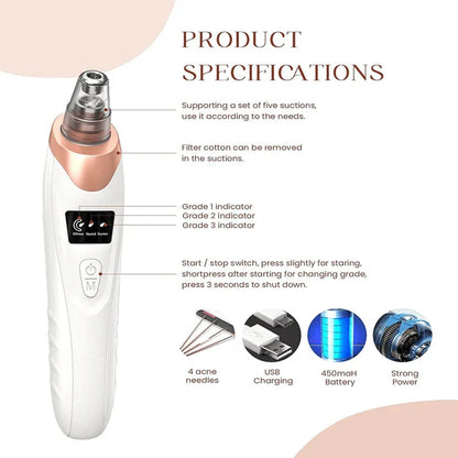 Newest blackhead remover pore vacuum - Prozone