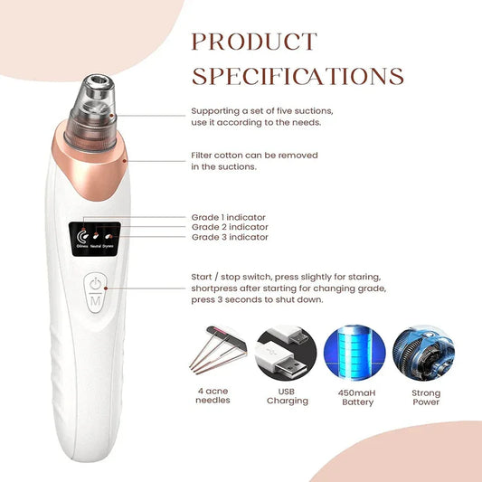 Newest blackhead remover pore vacuum - Prozone