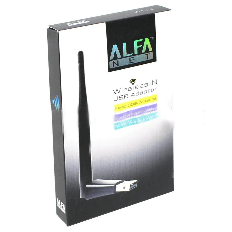 Alfa wifi usb w113 3dbi mt 7601 anteena adapter - Prozone