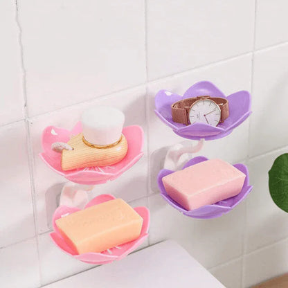 2 pcs double flower soap tray - Prozone
