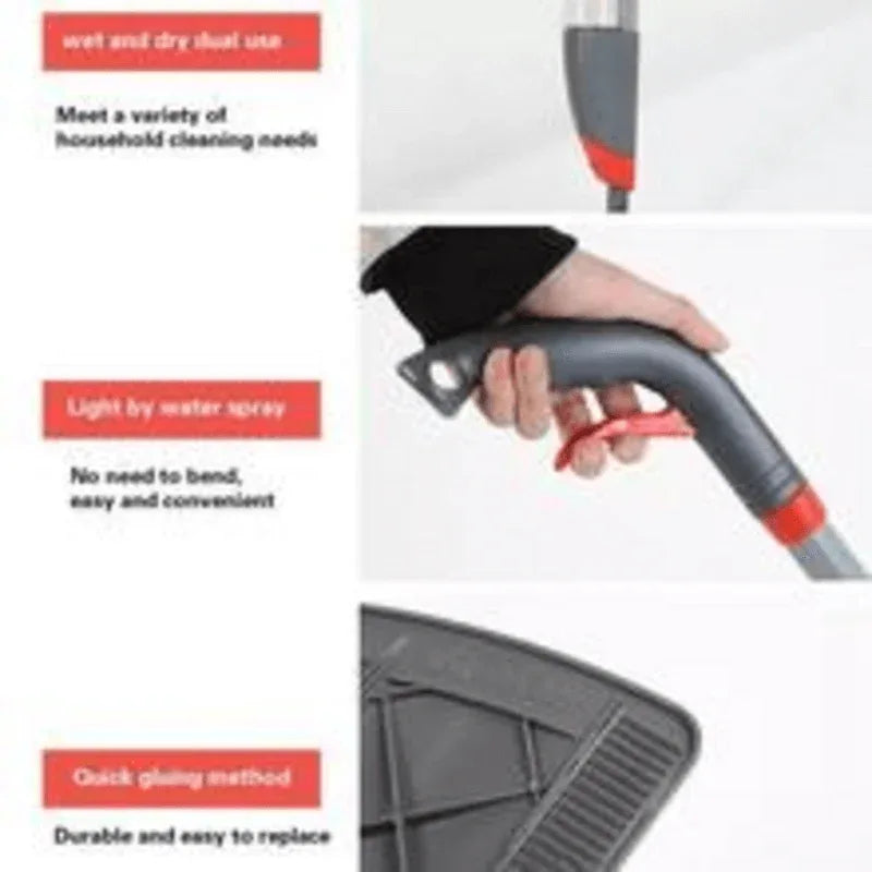 Self spray mop with micro fiber pad - Prozone