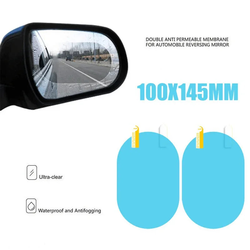 Car anti mist film anti fog rearview mirror protective film - Prozone