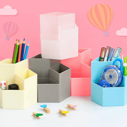 Colorful kawaii large capacity desk pencil pen holder - Prozone