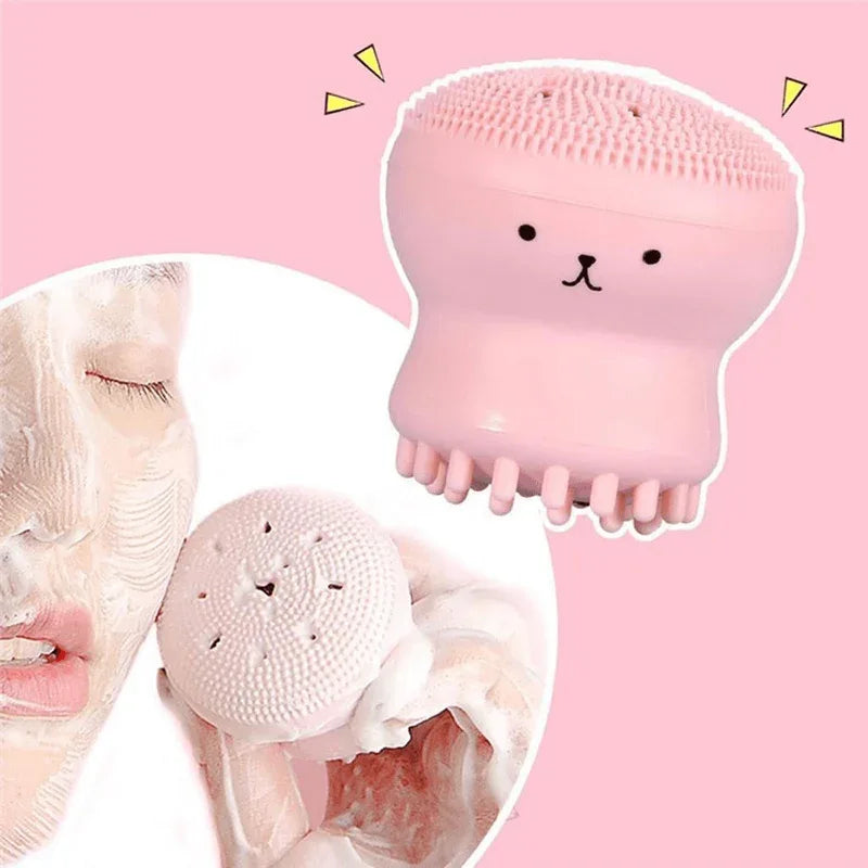 Silicone facial cleansing octopus massage brush - Prozone