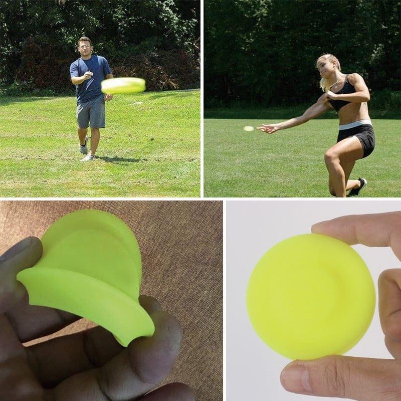1pc Creative Mini Silicon Frisbee Hand Push - Prozone