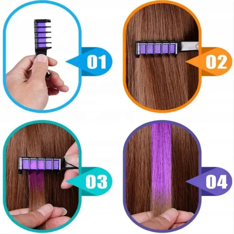 Kids hair color comb set - Prozone