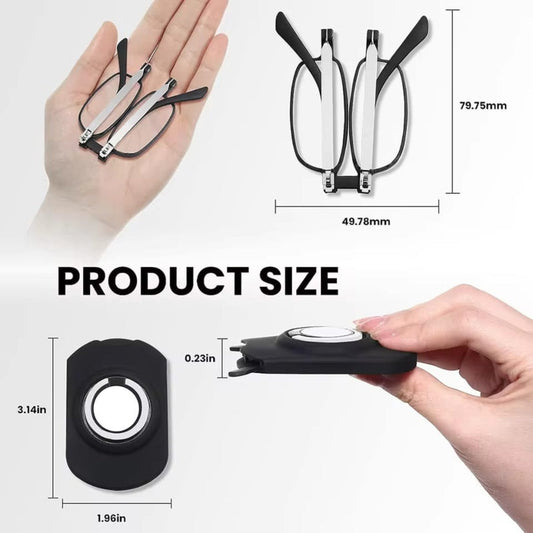 Foldable Glasses With Pouch and Mobile Ring Holder - Prozone