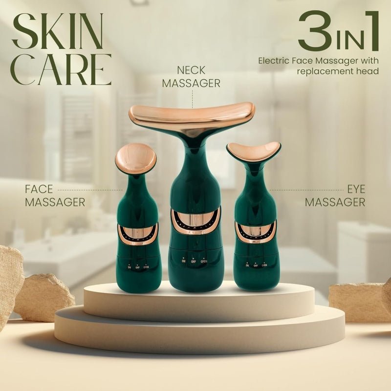 3in1 Face and Neck Massager Lifting Anti aging mask - Prozone