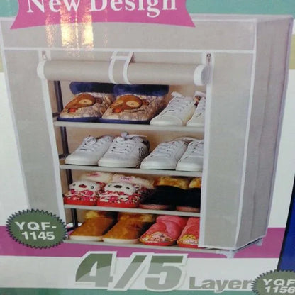 4/5 layer shoe rack and wardrobe rack - Prozone