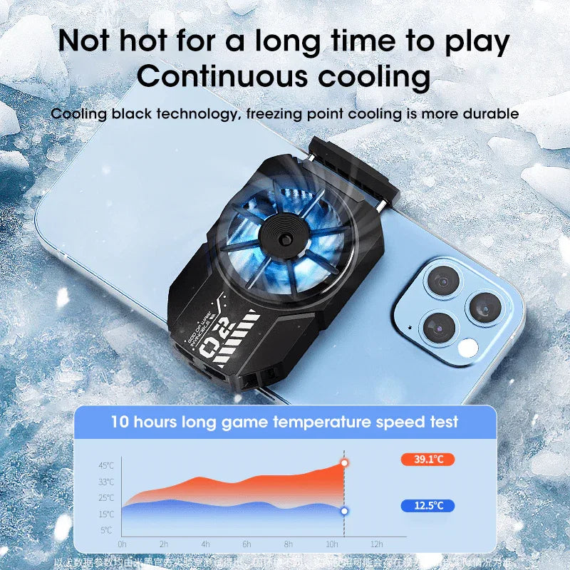 Dla2 portable mobile phone radiator phone cooling fan - Prozone