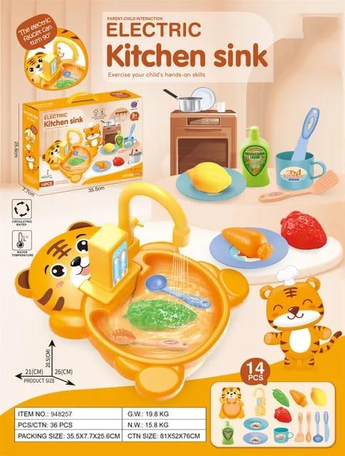 Kids kitchen sink with water rotation - Prozone