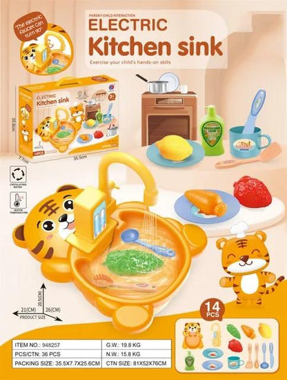 Kids kitchen sink with water rotation - Prozone