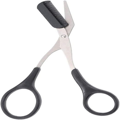 1pc Eyebrow Trimming Comb Scissor - Prozone