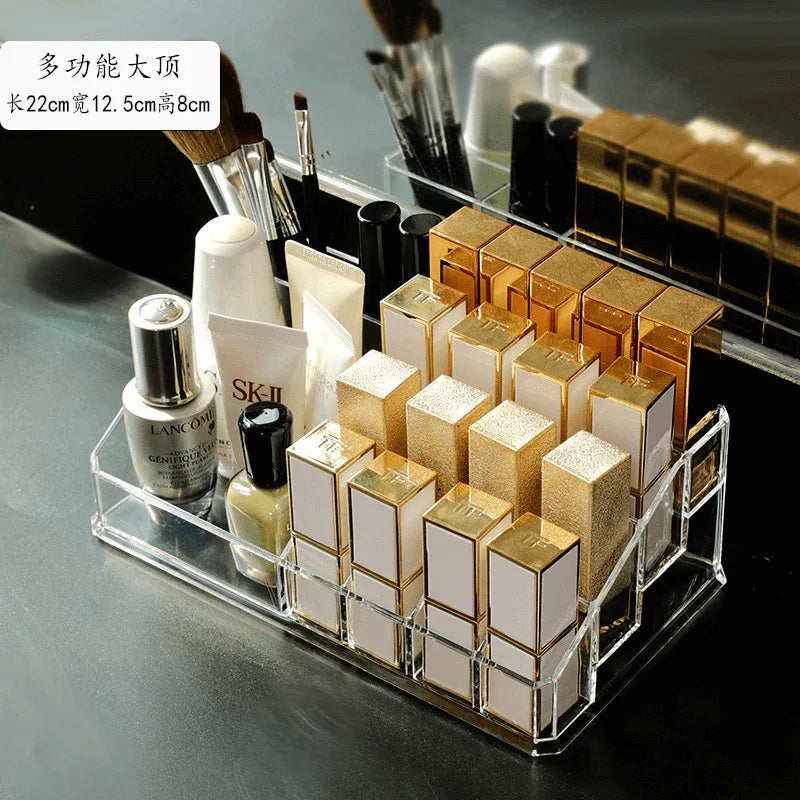 Acrylic jewelry box with 3 velvet drawers - Prozone