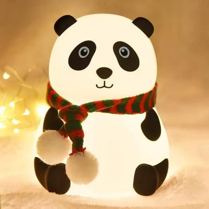 Cute Panda Silicon Night Light Lamp - Prozone